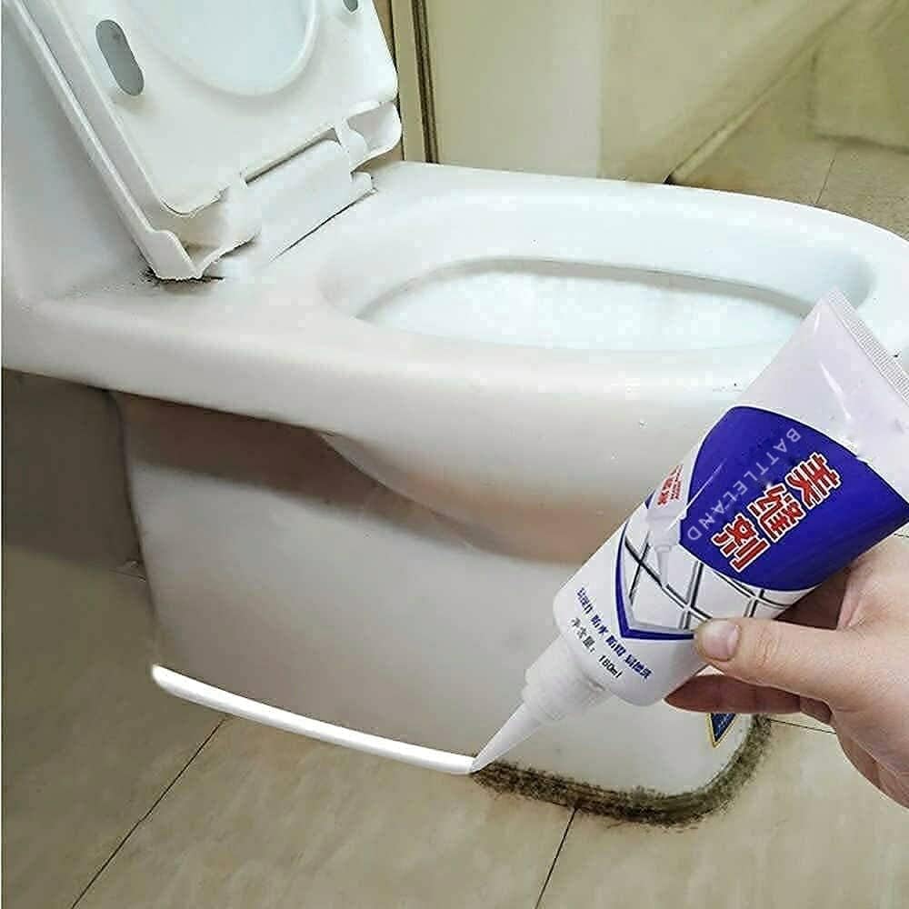 Waterproof Tile Gap Crack Filler Tube Paste, Filling Tile Space, Refresh & Paint Kit for Bathroom Shower Floor Tile Sealer for Ceramic Resin Metal Glass Home, Office, Toilets (Tiles glue) - Image 5